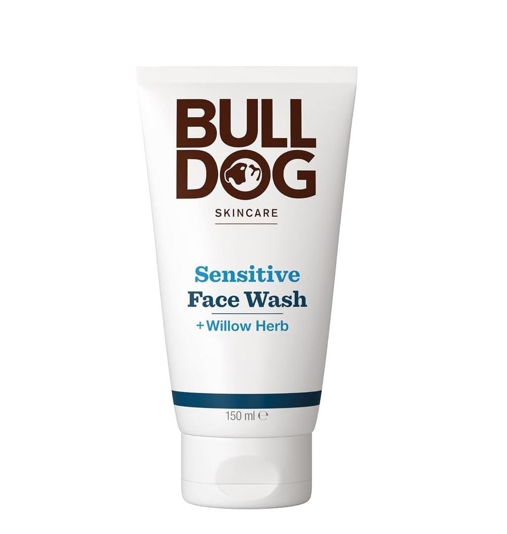 BULLDOG SKINCARE - Sensitive Face Wash For Men Cleanser for Sensitive Skin 150 ml
