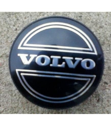 Coprimozzo Volvo Nero Lucido - Set Originale 32147649 - Foto 7