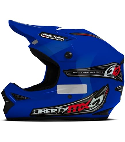 CAPACETE OFF ROAD PRO TORK LIBERTY MX PRO BRANCO TAM. 58 | Amazon