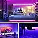 Nexillumi 32.8 Foot/10M, APP Control Color Changing LED SMD 5050 RGB Light Strips with RF Remote, Sync to Music for Rooms, Party, Interior Decoration 32.8ft, Length: 400