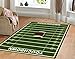 All Stars Football Ground Kids Rug Size: 3'3
