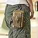 LingAo Tactical Molle Pouch EDC Utility Gadget Belt Waist Bag, Camping Hiking Outdoor Gear Cell Phone Holster Holder for iPhone 6/6S