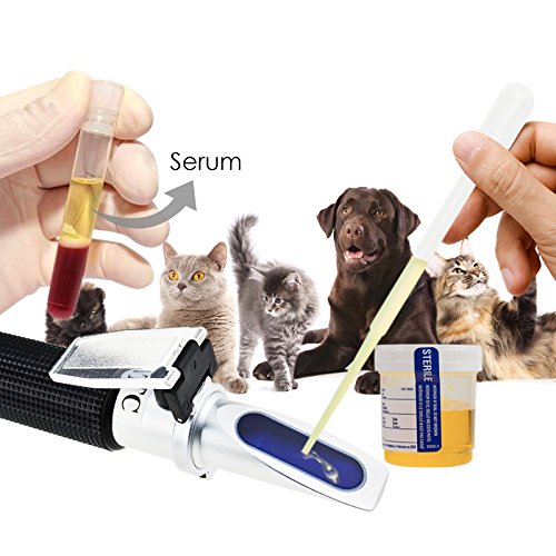 2 Clinical+Refractometer+Tri+Scale+1+000+1+060SG+Veterinary