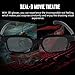 GELETE 3D Glasses for Movies Passive Unisex Passive 3D Glasses for LG, Panasonic, Vizio and All Passive 3D TVs & RealD 3D Cinema Glasses (12 Pack Give 4 Pack)thumb 3