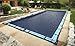 Blue Wave Bronze 30 ft x 50 ft Rectangular Winter In Ground Pool Cover – Blocks Debris & Sunlight with 8-Year Protection for Off-Season - With Solid Polyethylene Shield, 4 ft Overlap, Cable, Winch