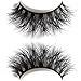 Plushe 3D mink 100% Siberian Mink Fur Hand-made|Makeup false Strip Lashes