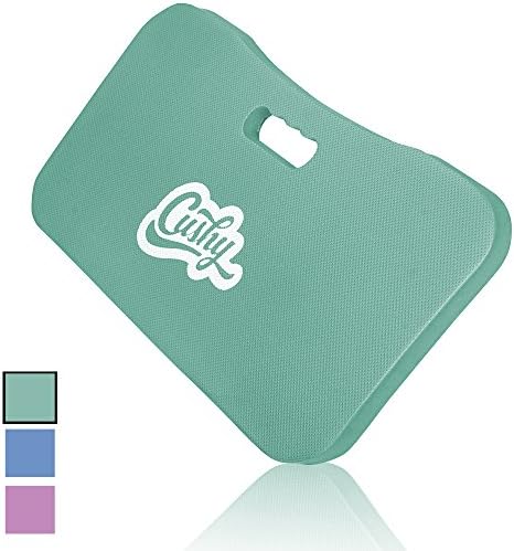 Premium Garden Kneeling Pad (Aqua Green) Extra Large &amp; Thick Heavy Duty Floor Kneeler Mat for Gardening, Cleaning, Baby Bath Tub Bathing &amp; Praying Also for Fitness Like Yoga, Gym &amp; Pilates