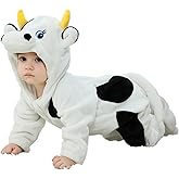 Toddler Baby Halloween Costume Baby Girl Boy Halloween Jumpsuit Fall Winter Clothes for Infant Toddler Kids