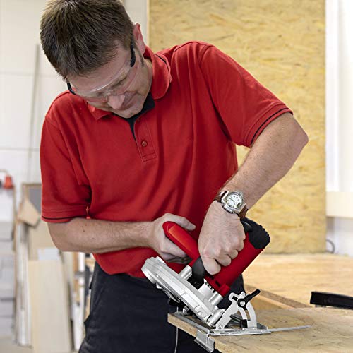 Einhell Handkreissäge TC-CS 1200 (1230 W, max. 55 mm, Sägeblatt Ø 160 mm, 24 Zähne, Parellanschlag) – Bild 5