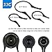 JJC 3in1 ABS Filter Wrench for 37mm 40.5mm 46mm 49mm 52mm 55mm 58mm 62mm 67mm 77mm 82mm 86mm Jammed Overtightened UV CPL Circular Polarizer ND Neutral Density Filter Disassemble Remove Detaching Tool