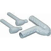 PROFLO PF202 3 Piece P-Trap and Cover - White