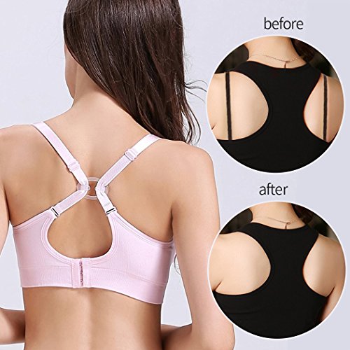 Movwin Full Bust Seamless Nursing Maternity Bras Bralette In One-Hand Access, Breastfeeding Bra With Extra Bra Extenders & Clips (L Fit 36BC 34CD 38AB, 2 Pink)