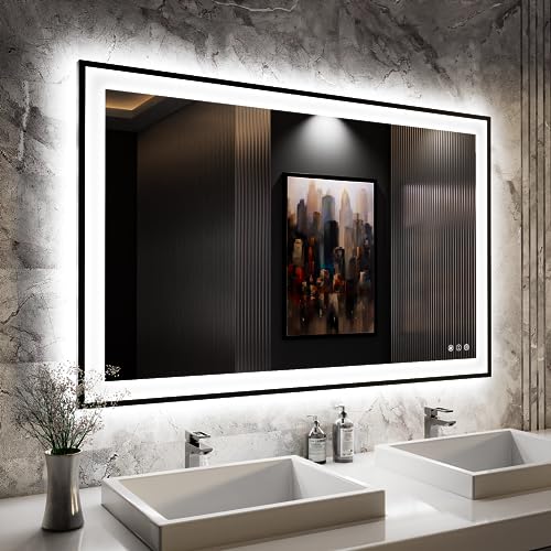 ISKM Framed LED Mirror