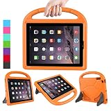 LEDNICEKER Kids Case for iPad 2 3 4 - Light Weight Shock Proof Handle Friendly Convertible Stand Kids Case for iPad 2, iPad 3rd Generation, iPad 4th Gen Tablet - Orange