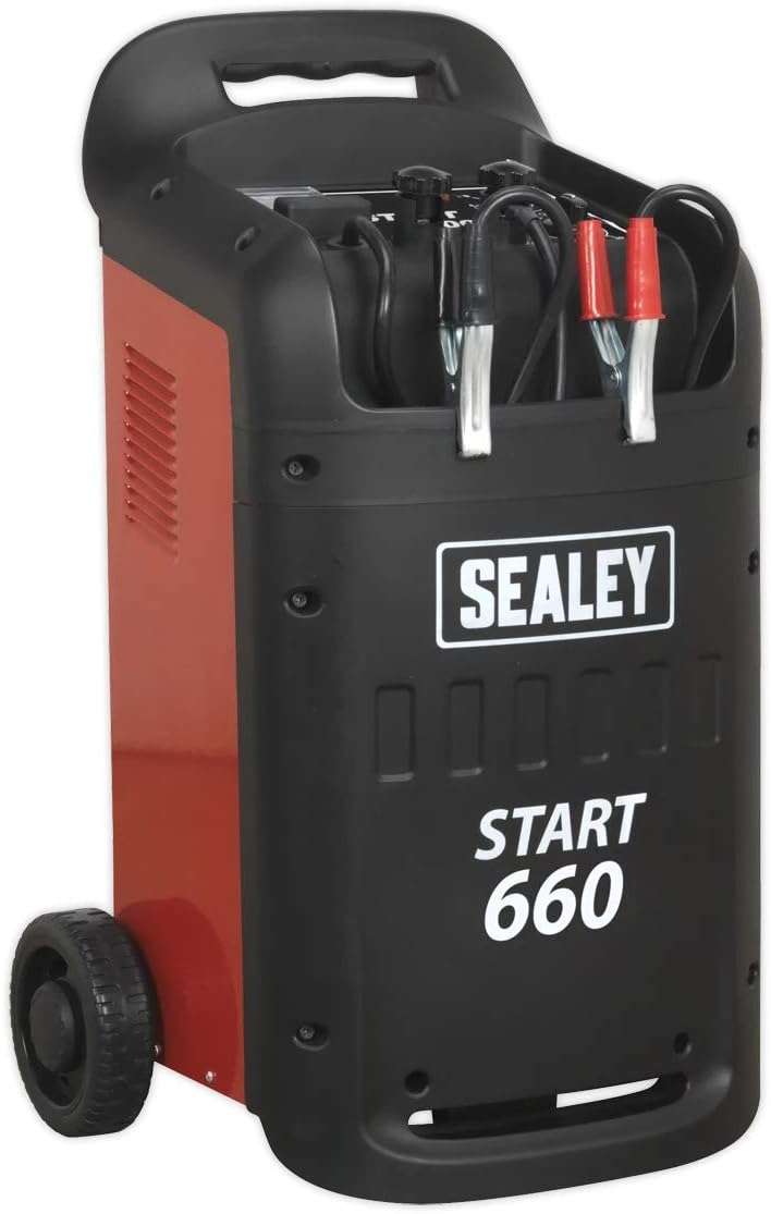 Sealey START660 Starter/Charger, 660-100Amp, 12V/24V, 230V