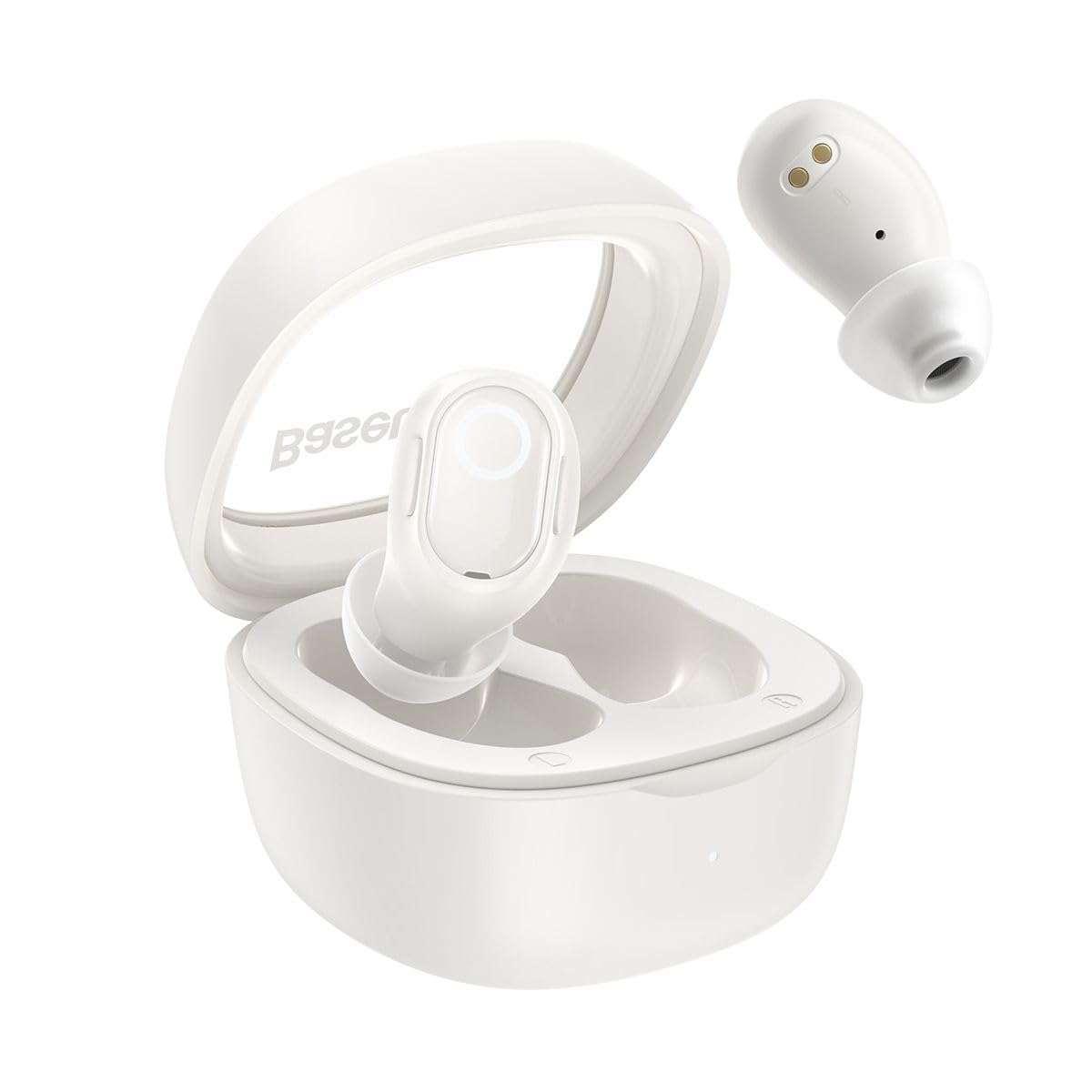 Baseus Bowie WM02 TWS, BT 5.3 Wireless Earphones White (NGTW180002)