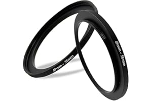 49mm-58mm Lens-Filter Step Up Adapter Ring, 49mm Lens to 58mm Filter, Hood, Lens Converter and Other Accessories, Aviation Al