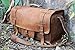 HLC 20 Inch Vintage Leather Duffel Travel Overnight Weekend Leather Bag for Men