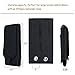 Huijukon Molle Tactical Phone Pouch Large Smartphone Pouch Belt Holster Case for iPhone 11 XS iPhone 11 XS Pro Galaxy S10 Galaxy S10 Plus Note 10 (Black)