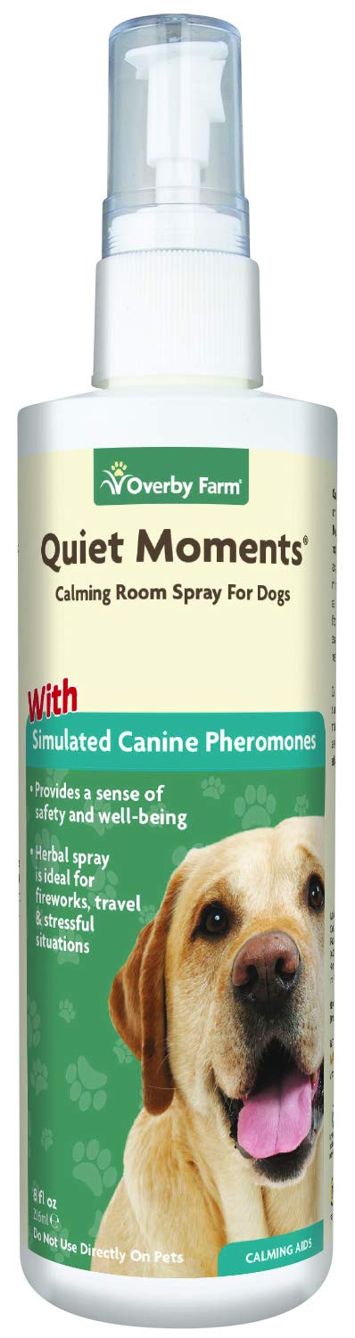 Overby Farm Quiet Moments Calming Room Spray for Dogs, 236 ml