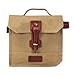 TOURBON Waterproof Canvas Bike Pannier Bag Bicycle Frame Packthumb 1
