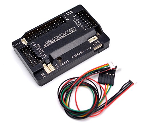 Apm2.6 flight controller board with top-pin connector f…