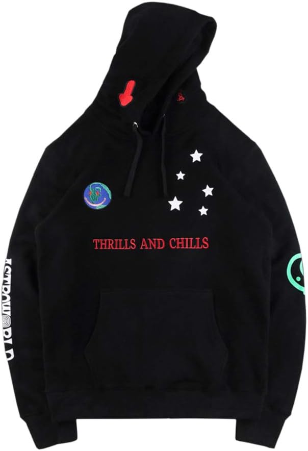 astroworld embroidered logo hoodie