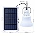 Solar Bulb Lights for Indoor Outdoor, PRODELI Portable LED Light Dusk to Dawn Solar Lamp for Camping Tent Fishing Hiking Chicken Coop Shed Lighting [150LM 1600mA]
