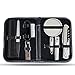 Nail Clippers Pedicure Manicure Set – 9in1 Stainless Steel Professional Grooming Kit for Men & Women, Perfect Gift Idea or Travel Case Kit
