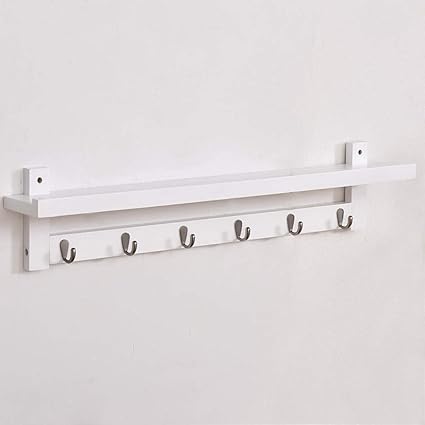N/ Percha de Pared Perchero de Madera para Dormitorio ...