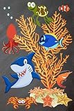 Sea Creatures 2019 Planner and Calendar: Deep Ocean Marine Animals: Fun Underwater Creatures for Kids and Adults: Weekly Monthly Holidays: Portable Format by Feathered Friends Publishing