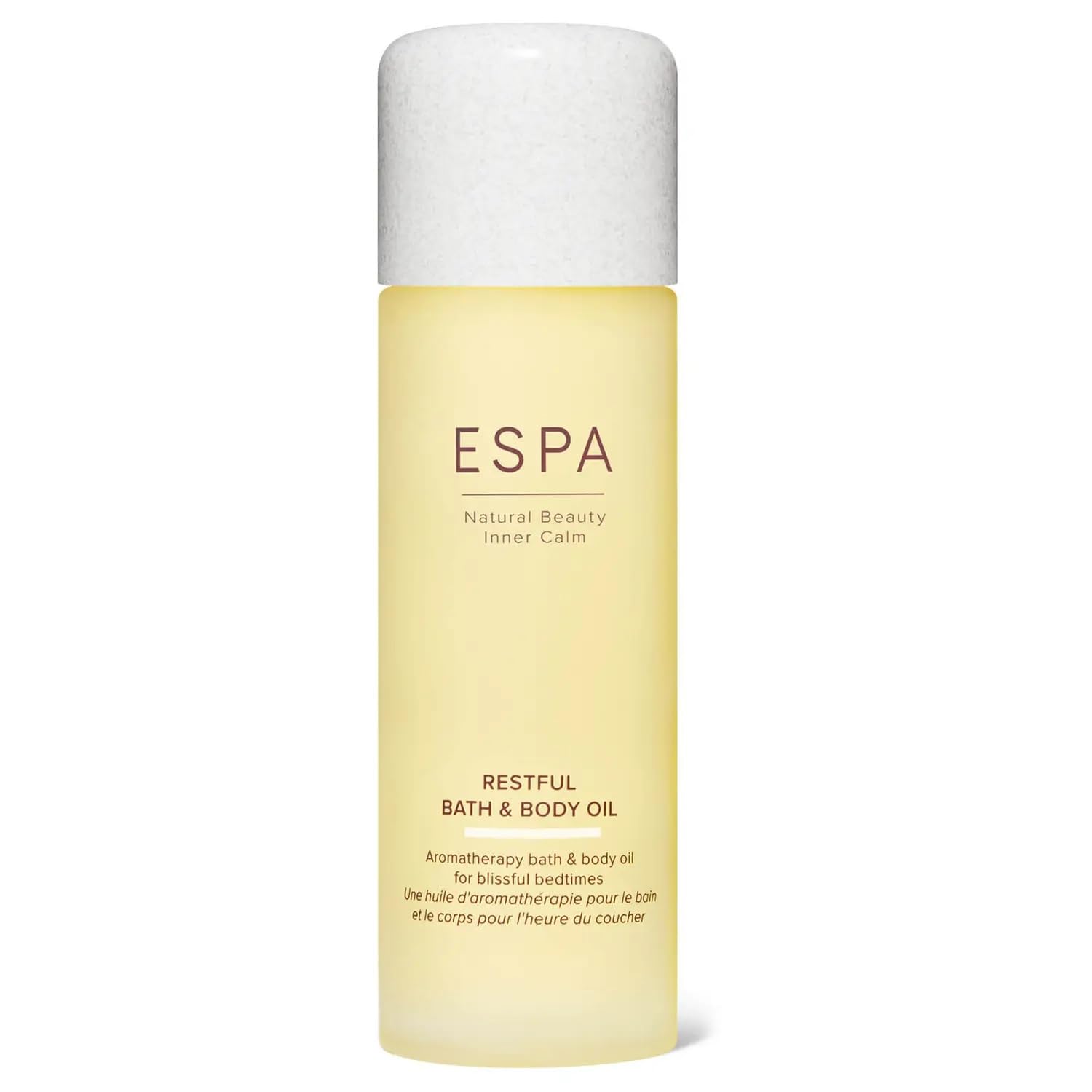 ESPA | Restful Bath & Body Oil | 100ml | Lavender, Clary Sage & Eucalyptus | Magnesium, Ashwagandha, Essential Oils | Supports Skin's Natural Moisture Barrier | Massage Oil | Menopuase Friendly — image 1