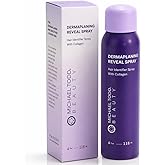 Michael Todd Beauty Sonicsmooth Hair Identifier Dermaplane Spray | Radiance Reveal Mist for Face Shaving, Highlights Peach Fuzz, Collagen-Infused - Nourish &amp; Smooth Skin - All Skin Types - 4oz