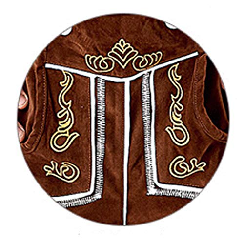 Bavarian Oktoberfest Trachten Lederhosen Complete Outfit German Traditional Beer Festival Clothing Brown