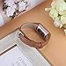 NANW Bands Compatible with Fitbit Charge 4 / Charge 3, Slim Genuine Leather Wristband Replacement Accessories Strap for Women Men Compatible with Fitbit Charge 4 / Charge 3 Small Large