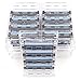 36 Taconic Shave Triple Blade Razor Cartridges - For all Gillette Sensor and Personna Tri-flexxx Razors