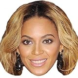 Beyonce Knowles Mask, Cardboard Face and Fancy Dress Mask