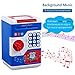 Electronic Piggy Bank, Large Capacity Money Coin Code Bank for Boys & Girls with Music Entertainment, Personal Password Set Child Cash Deposit Box, Mini ATM for Kids with Automatic Money Scroll