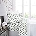 Egyptian Luxury 1600 Series Hotel Collection Chevron Pattern Bed Sheet Set - Deep Pockets, Wrinkle and Fade Resistant, Hypoallergenic Sheet and Pillowcase Set - Queen - Sage/White