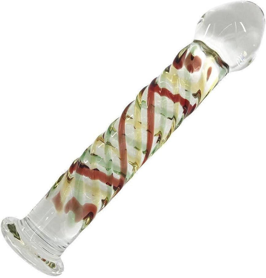 MYXFST Cozy Leaf Glass Pipe Beads 17cm with Carb Glass Pipe Make You Happy