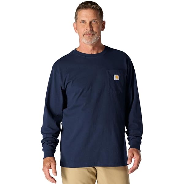 DEWALT Men's Guaranteed Tough Long Sleeve T-Shirt (Charcoal Grey