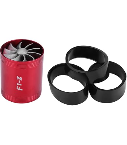 Car Air Intake Fan Supercharger Engine Enhancer Turbo Gas Fuel Vortex Kit Saver | Australia