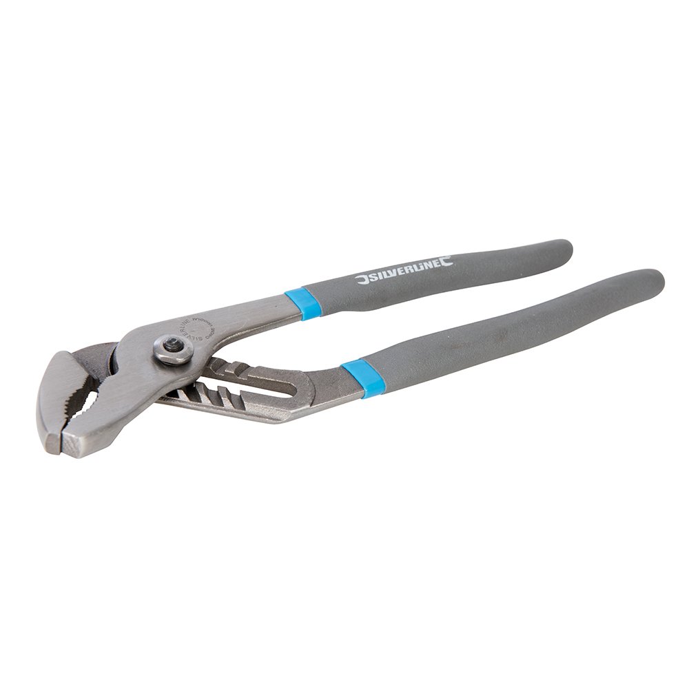 Silverline Waterpump Pliers Length 250mm - Jaw 30mm (PL09)