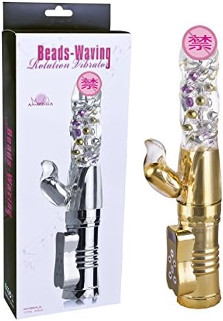 He waves telescopic rod rotating bead aframax wave vibrator female G-spot clitoral masturbation device wholesale