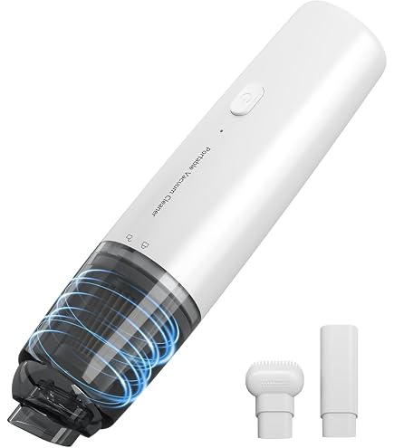 Minthouz Aspirateur Voiture 3 En 1 Souffleur Air Comprimé 12800Pa - Sans Fil 7500mAh - Nettoyage PC Voiture Maison