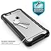 i-Blason Ares Clear Case for iPhone 6s Plus/ 6 Plus Case, [Built-in Screen Protector] Full-Body Rugged Clear Bumper Case, Black, 5.5