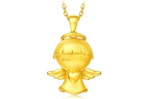 CHOW TAI FOOK 999 Pure 24K Gold Pendant - Bao Bao Family Collection