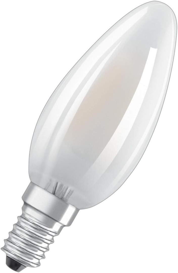 OSRAM LED Star Classic B 40 FS Cold White Filament Matt E14 Candle - Image 3