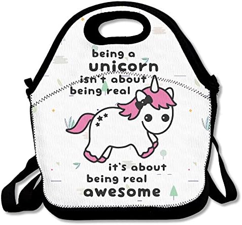 Being A Unicorn Is Real Awesome Lunch Box Tote Bag