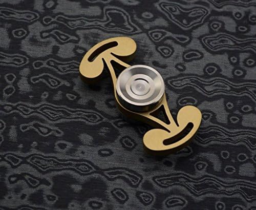 Fidget Spinner EDC Hand Finger Spinner Hexagram Toy Bearing Toys Circular Bronze Gyro 1PC